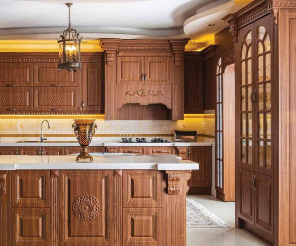 کابینت MDF و چوبی